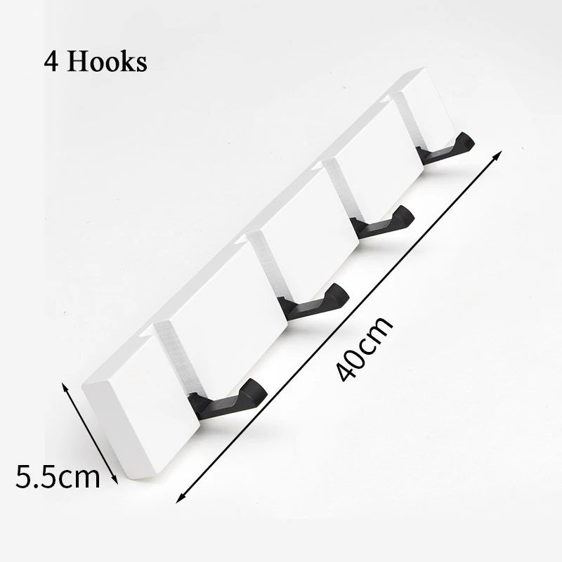 Bamboo Key Rack — Minimalist Wall Organizer