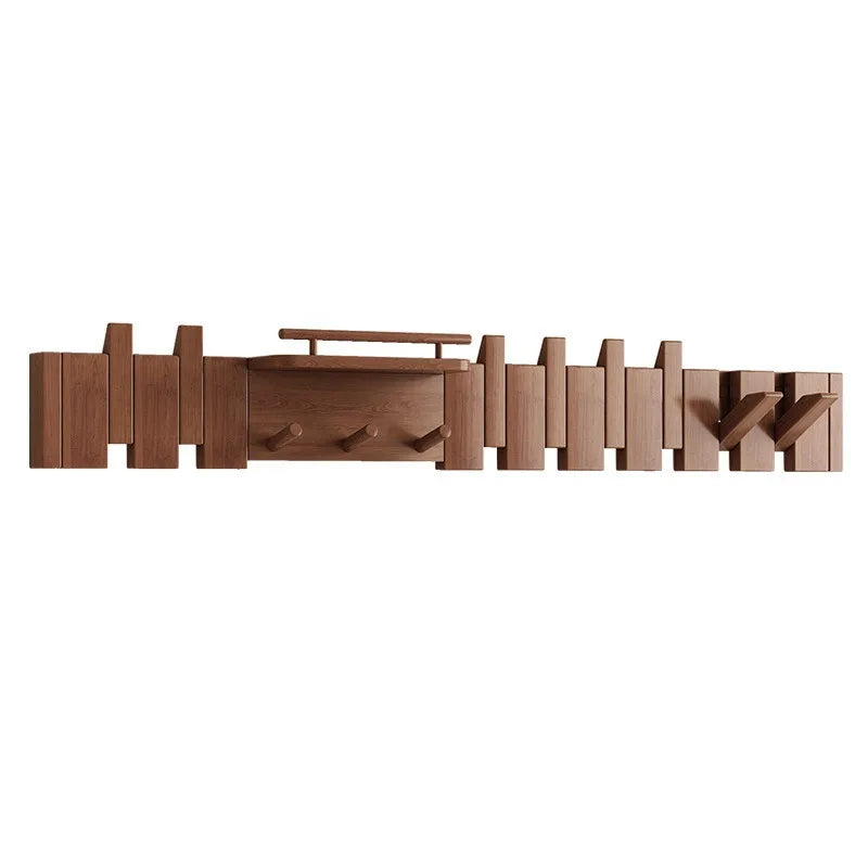 Piano Key Hanger — Wooden Foldable Wall Hook
