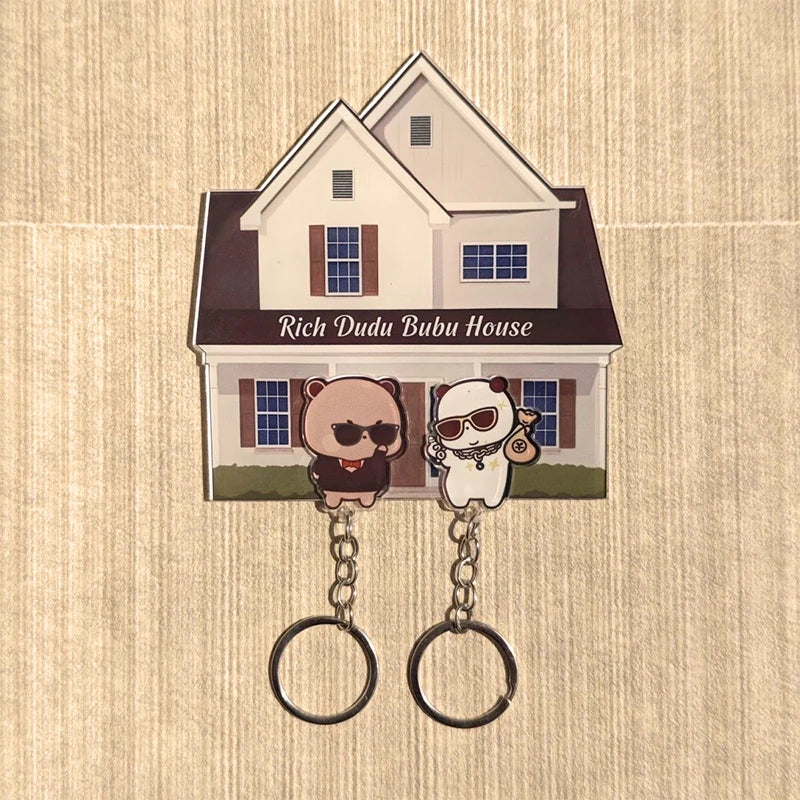 Acrylic Key Hanger — Cute Cartoon Shape
