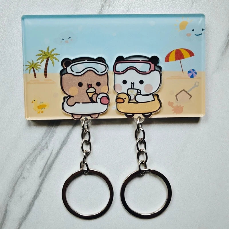 Acrylic Key Hanger — Cute Cartoon Shape