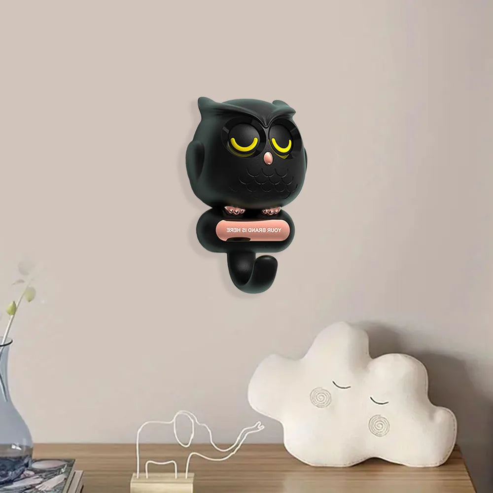 Owl Key Hook — Decorative Wall Hanger
